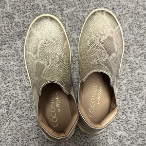Coconuts by Matisse Women's Snakeskin Slip-On Sneakers